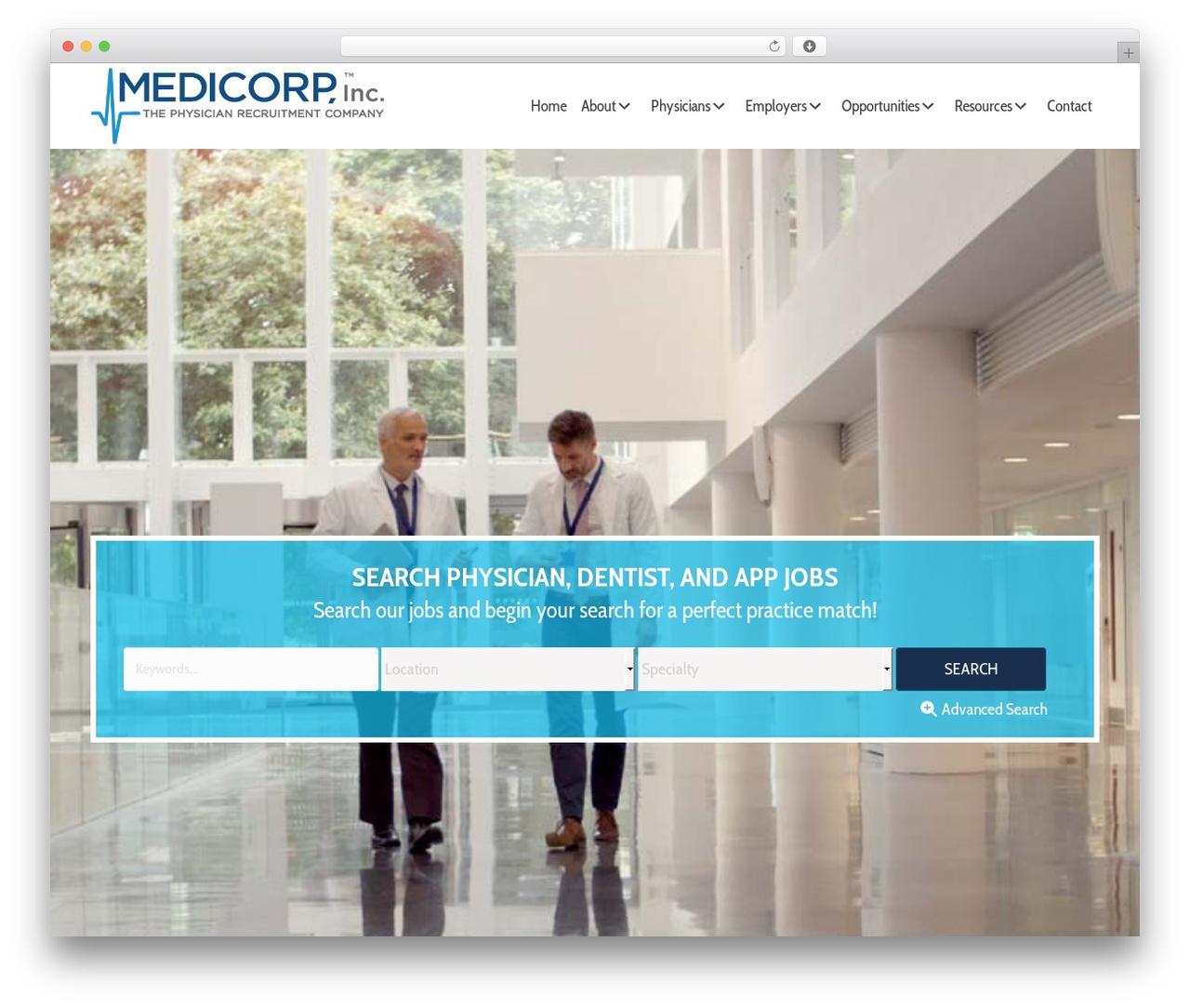WordPress theme Beaver Builder Theme - medicorpinc.com