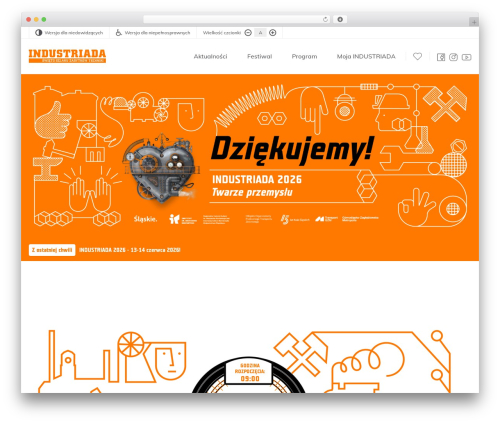 WordPress theme Industriada - industriada.pl