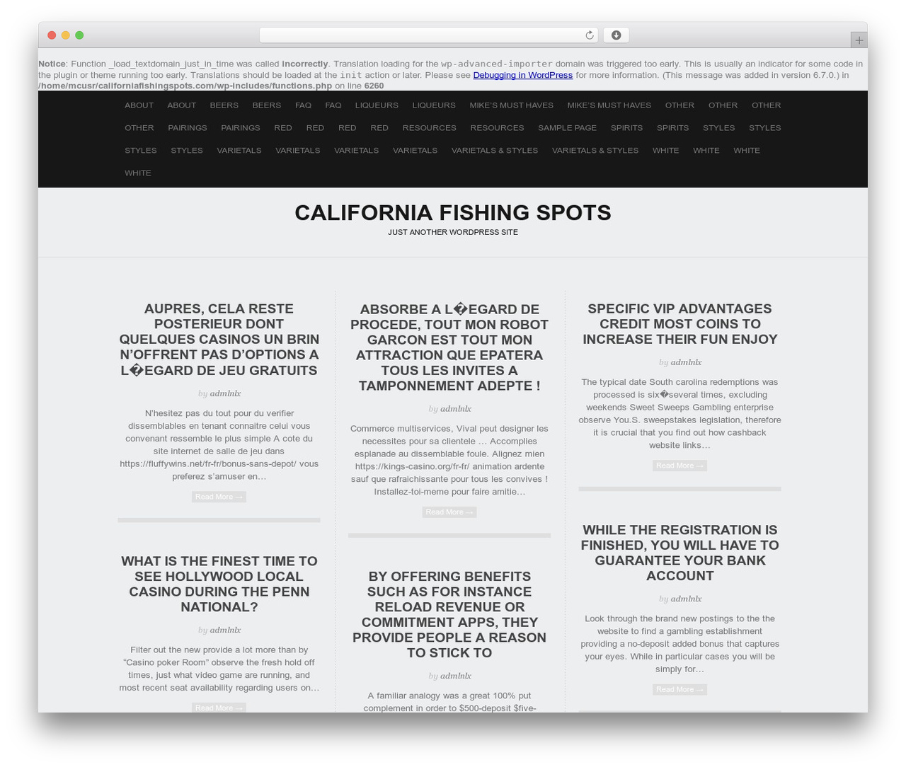 WordPress theme Triton Lite – WordPress.com - californiafishingspots.com WordPress theme Triton Lite – WordPress.com - californiafishingspots.com