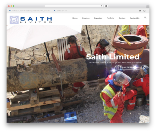 BuildPro WordPress theme - saithlimited.com