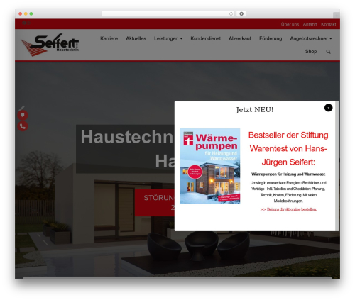 ChatBot  (chatbot) free WordPress plugin - seifert-haustechnik.de