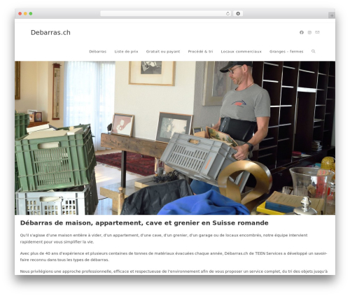 Gallery factory WordPress plugin - debarras.ch