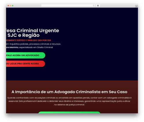 OceanWP WordPress theme - adrianomarinho.com.br