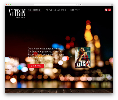 Page Builder Framework theme WordPress - vitrin-magazin.de