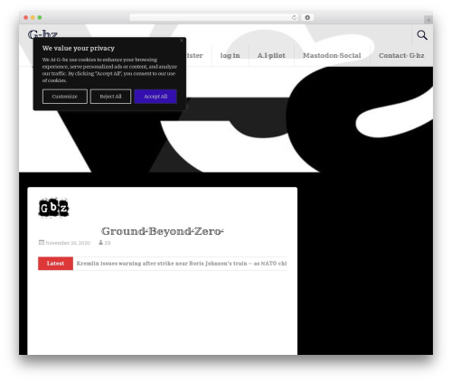 ChatBot  (chatbot) free WordPress plugin - ground-beyond-zero.com