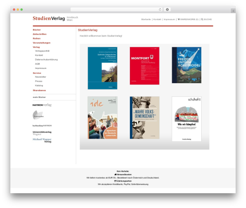Slgfonts WordPress plugin - studienverlag.at