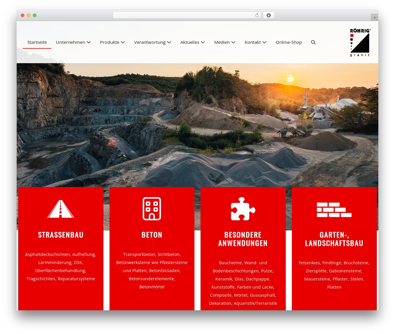 Theme WordPress Dreamland Preview Theme - roehrig-granit.de