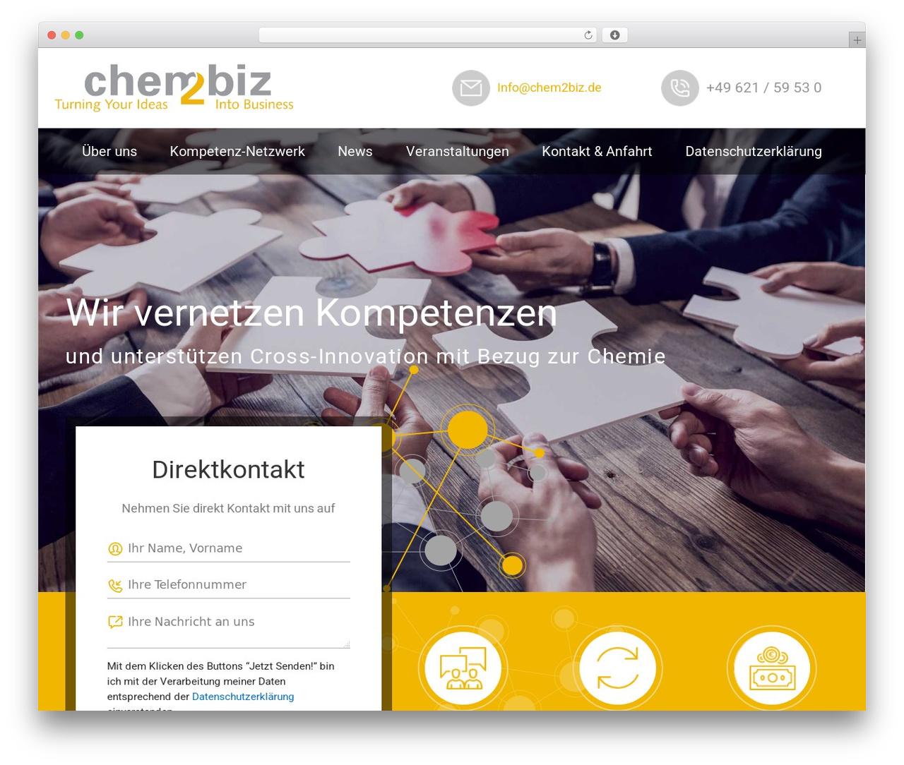 WordPress theme DH WP Bootstrap Start Theme - chem2biz.de WordPress theme DH WP Bootstrap Start Theme - chem2biz.de
