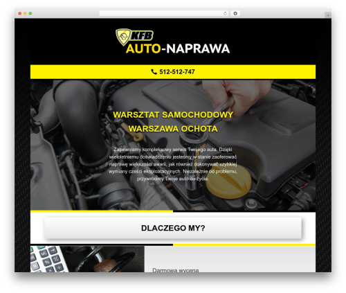 WordPress theme Divi - warsztatochota.pl