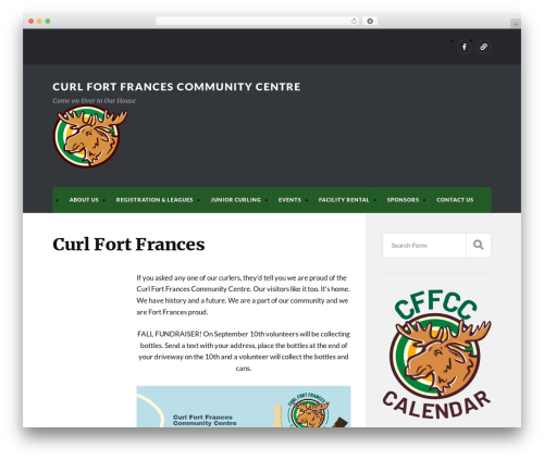 WordPress theme Rowling - curlfortfrances.com
