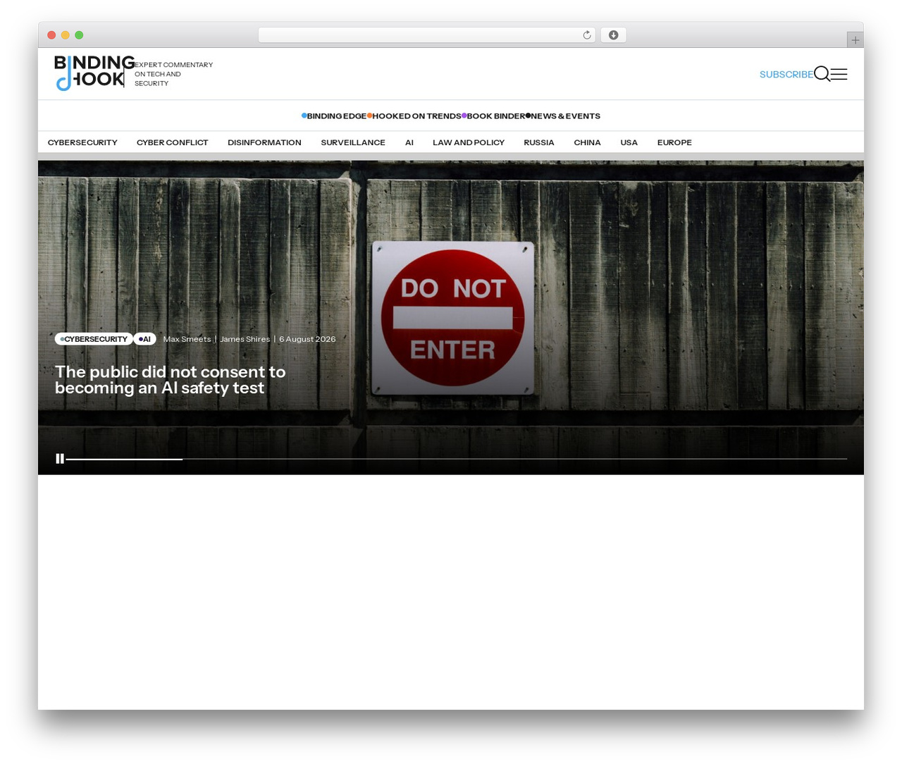 Binding Hook WP theme - bindinghook.com Binding Hook WP theme - bindinghook.com