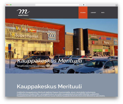 Diamond WP WordPress theme - kauppakeskusmerituuli.fi