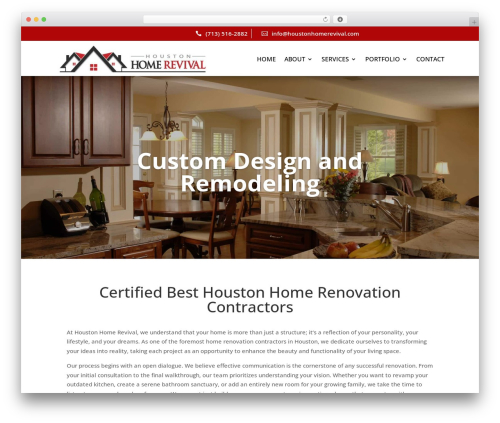 Divi mobile menu WordPress plugin - houstonhomerevival.com