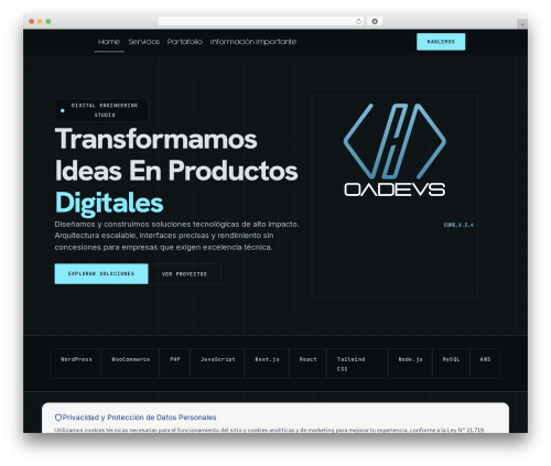 Transbank webpay plus rest WordPress plugin - oadevs.com