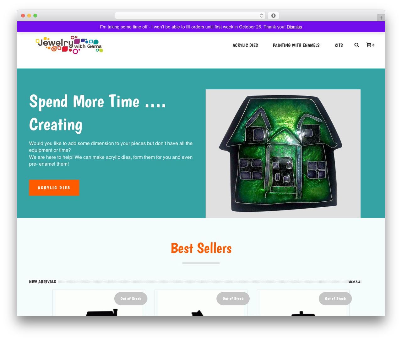 Jupiter theme WordPress - jewelrywithgems.com