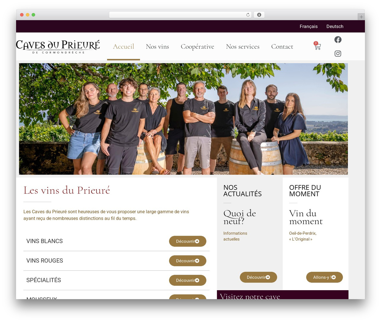 JupiterX WordPress theme - prieure.ch