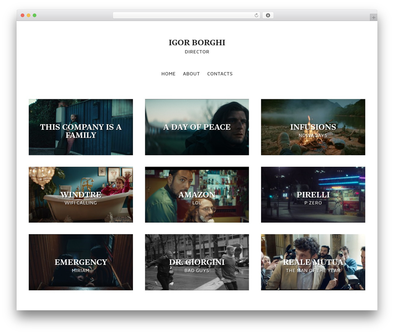 Theme WordPress igor - igorborghi.com
