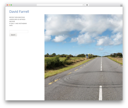 Theme WordPress COLr - davidfarrell.org