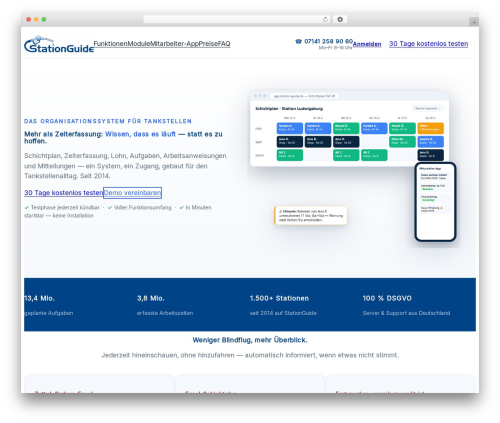 Theme WordPress StationGuide - station-guide.de