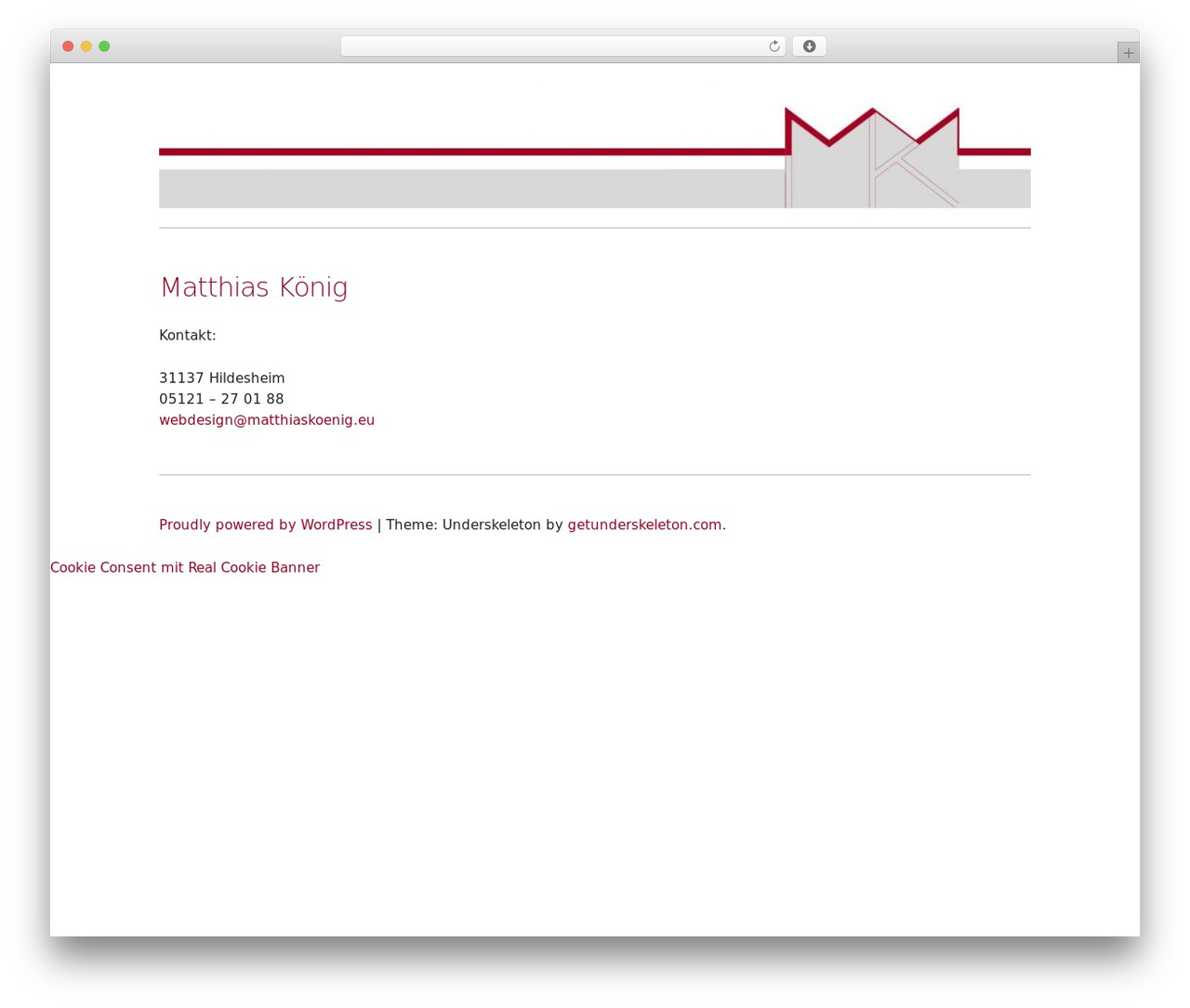Underskeleton WordPress theme - matthiaskoenig.eu Underskeleton WordPress theme - matthiaskoenig.eu