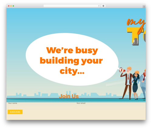 WordPress theme OceanWP - mytown247.com
