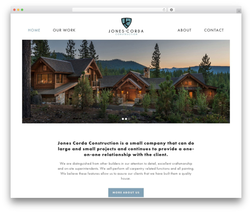 WordPress theme SDBX Skeleton - jonescorda.com