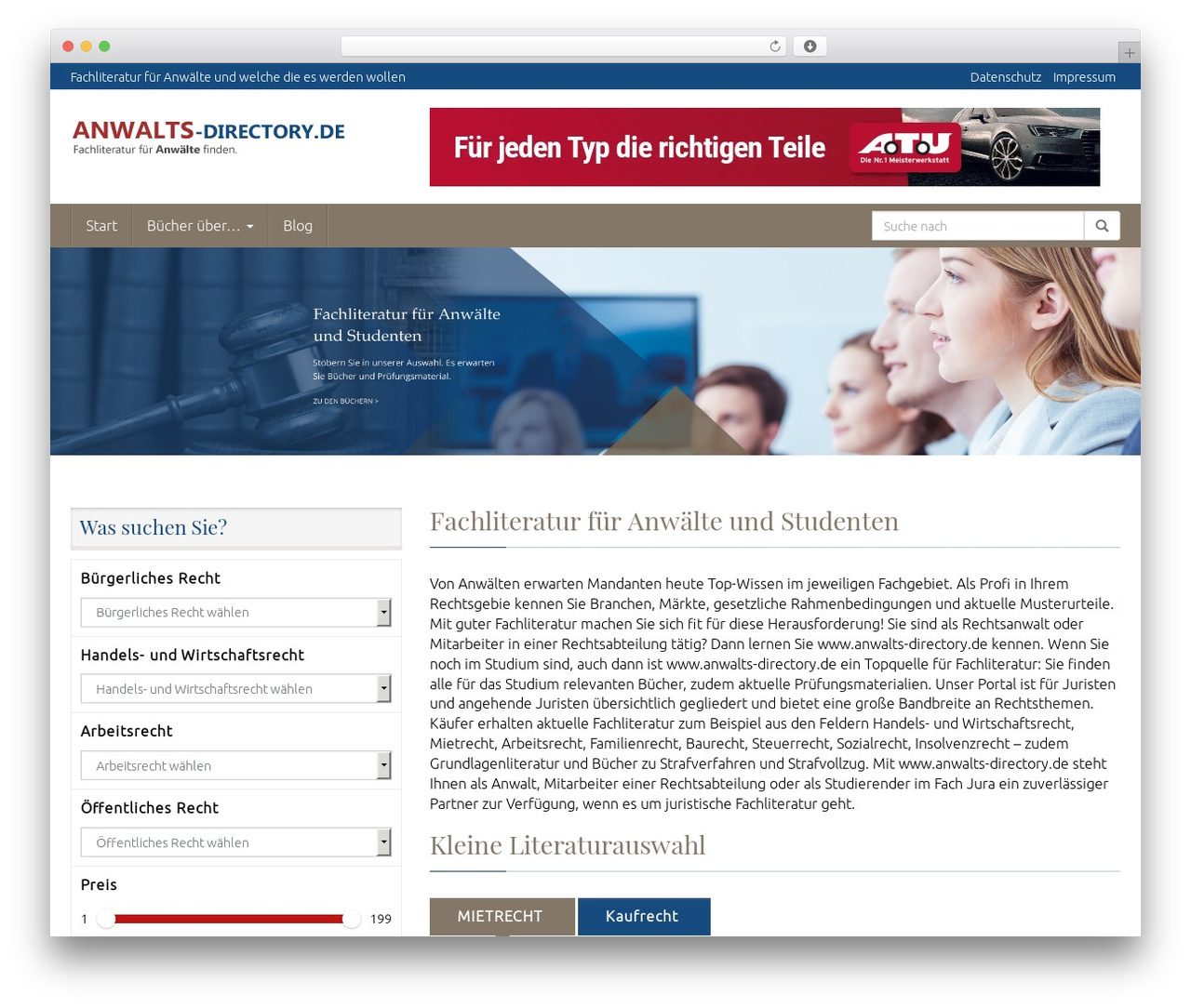 Affiliate Theme WordPress theme - anwalts-directory.de Affiliate Theme WordPress theme - anwalts-directory.de