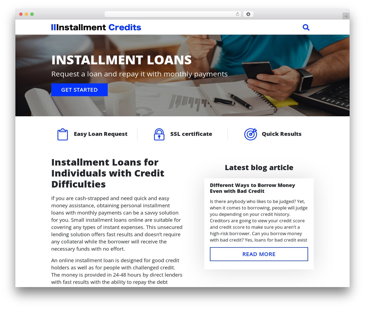 Bootstrap Basic4 best WordPress theme - installmentcredits.com Bootstrap Basic4 best WordPress theme - installmentcredits.com