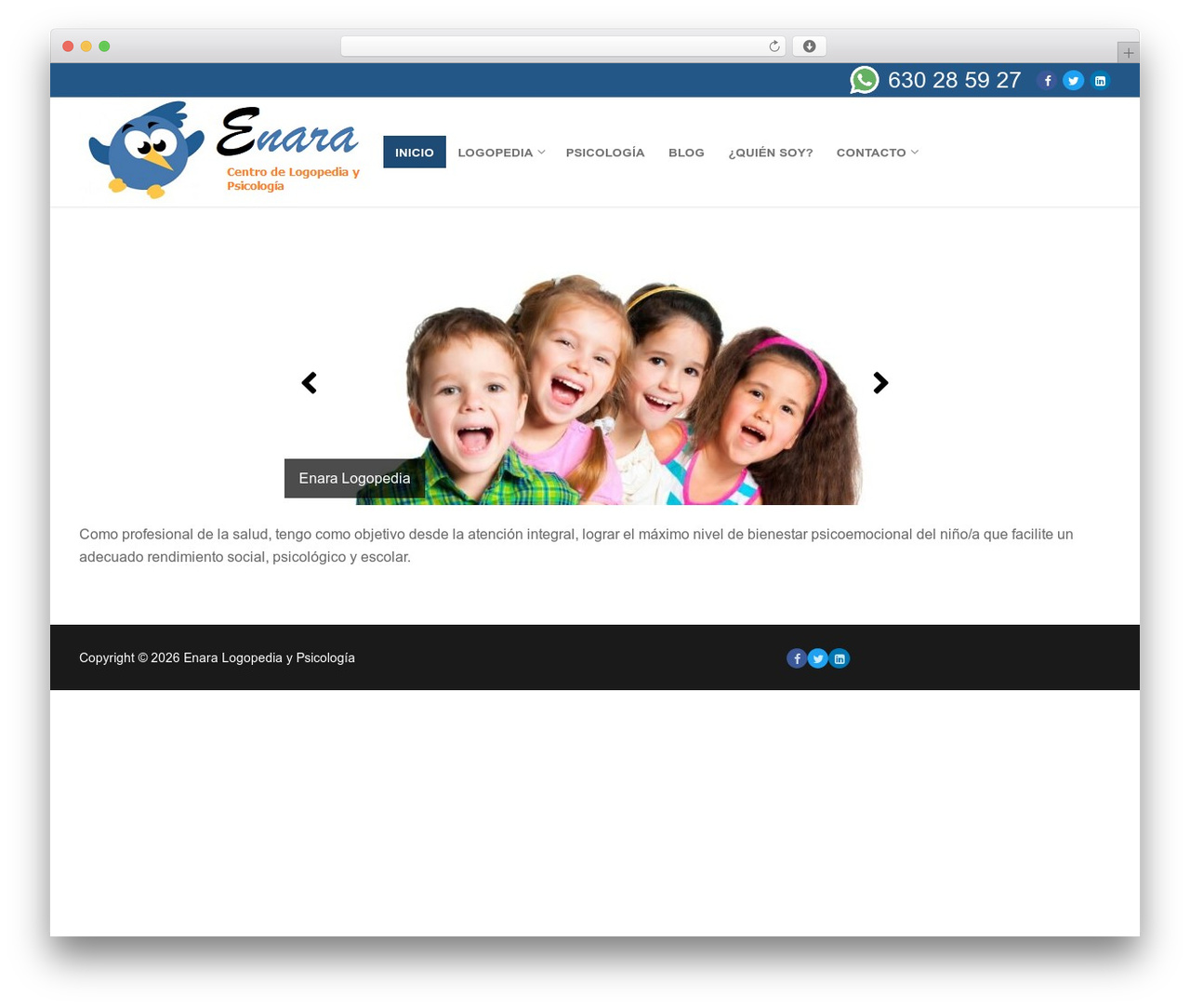 Customify theme WordPress - enaraeduca.com Customify theme WordPress - enaraeduca.com