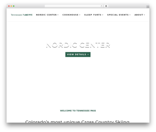 Divi WordPress theme - tennesseepass.com