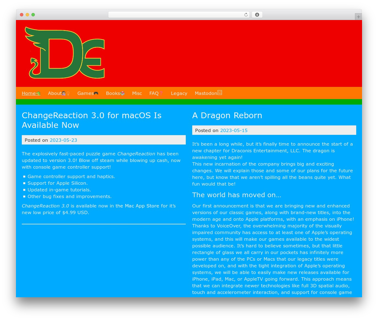 Dragon Blaster WordPress theme - draconis.llc Dragon Blaster WordPress theme - draconis.llc