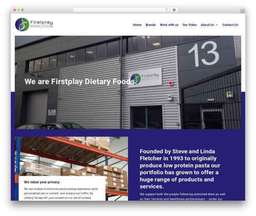 Firstplay theme WordPress - firstplaydf.com