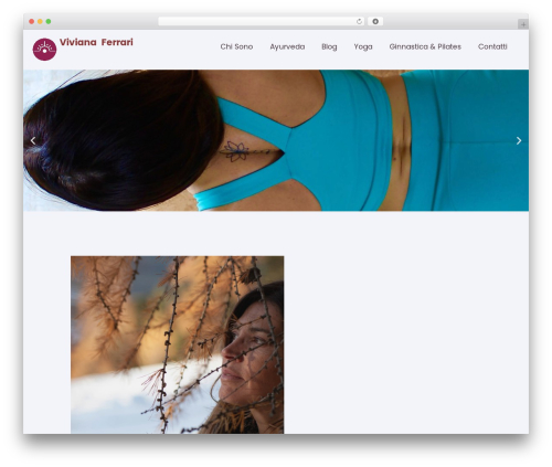 GeneratePress WordPress theme design - vivianaferrari.com