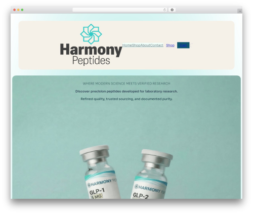 Woocommerce product recommendations WordPress plugin - harmonypeptide.com