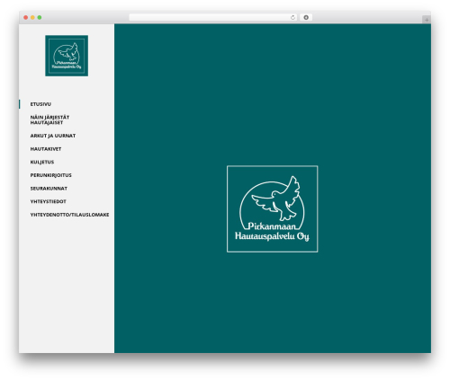 Mobius premium WordPress theme - pirkanmaanhautauspalvelu.fi