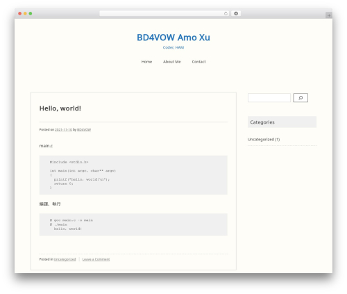 Noto Simple WordPress theme download - atmigo.com