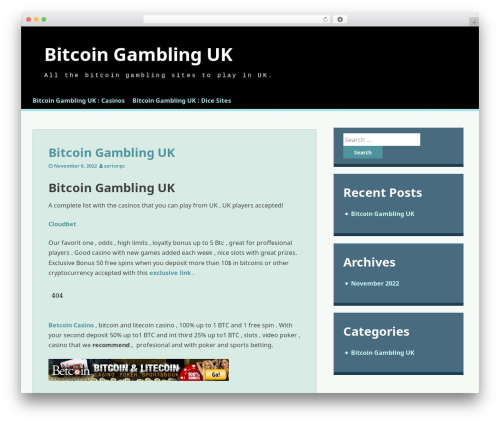 Ogee WordPress theme - bitcoingamblinguk.com Ogee WordPress theme - bitcoingamblinguk.com