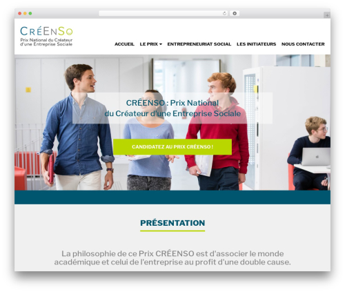 Theme WordPress Créenso - creenso.fr