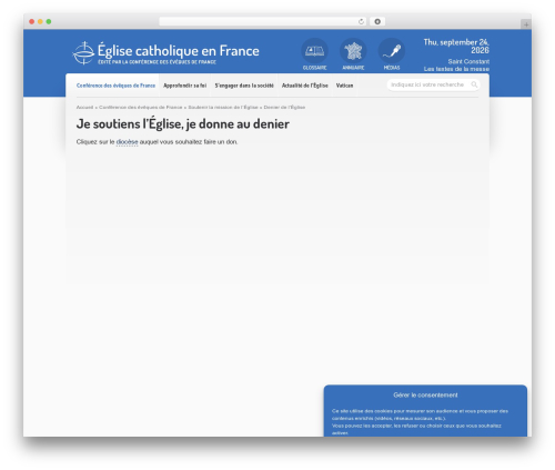 Mapsvg WordPress plugin - jedonneaudenier.org