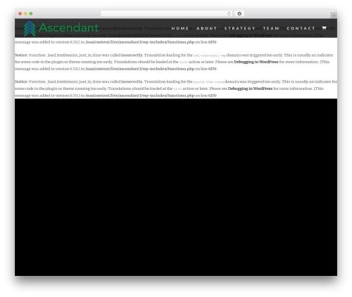 Owl carousel wp pro WordPress plugin - ascendantcompanies.com