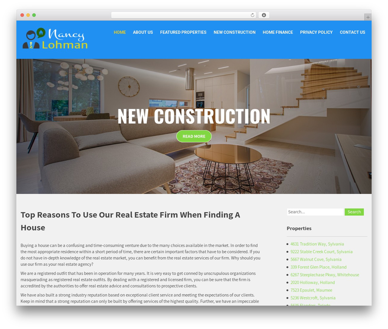 Theme WordPress Modular Lite - nancylohman.com