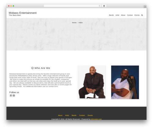 Theme WordPress tMuzz - mobassentertainment.com