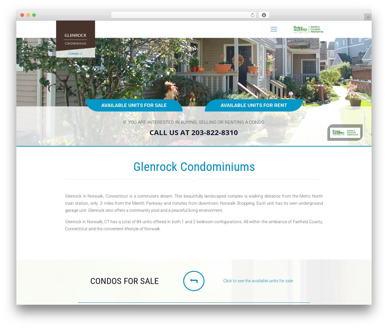 WordPress theme Betheme - glenrockcondos.com