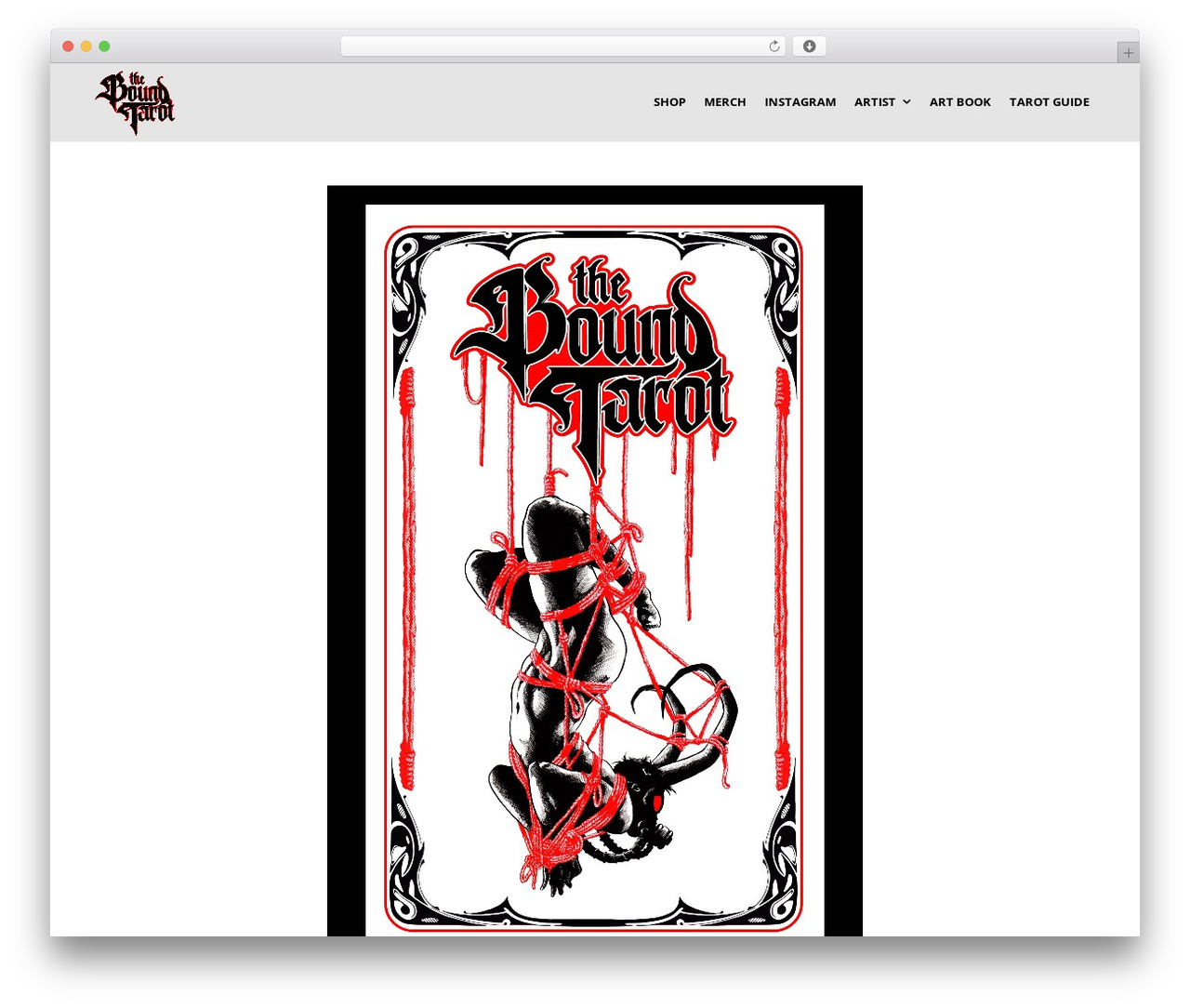 WordPress theme Create - theboundtarot.com WordPress theme Create - theboundtarot.com