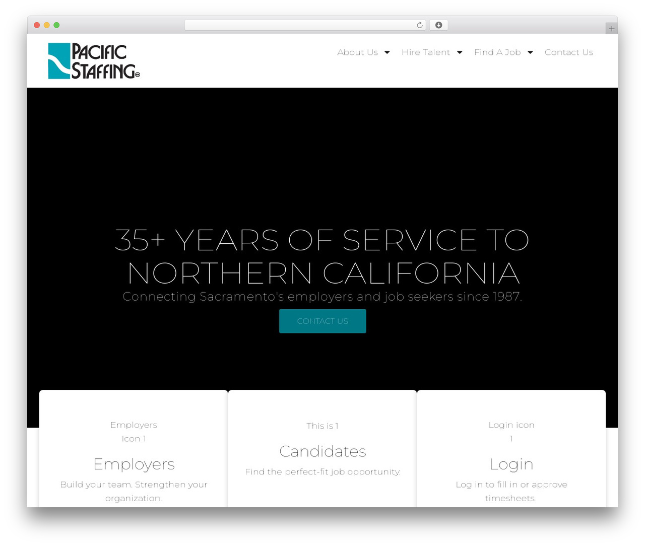 WordPress theme Hello Elementor - pacificstaffing.com