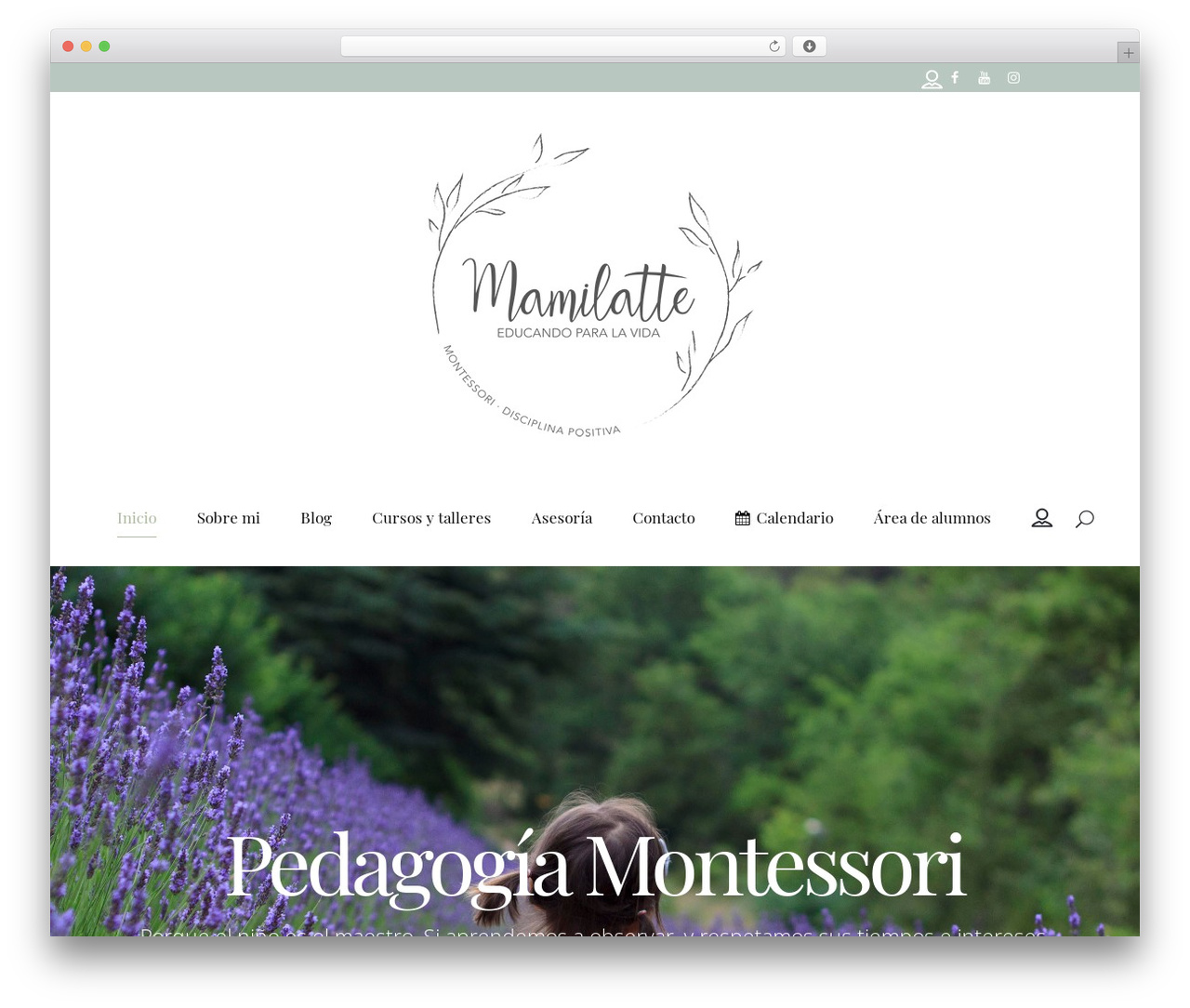 Bridge WordPress theme - mamilatte.com