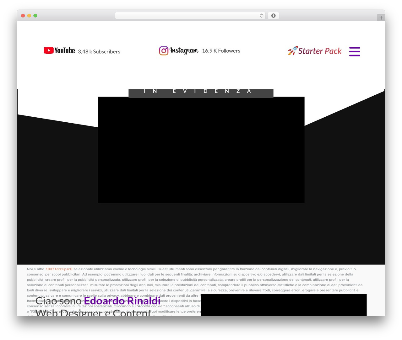 Custom theme WordPress - edoardorinaldi.com Custom theme WordPress - edoardorinaldi.com