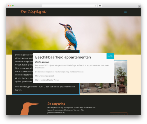 Divi WordPress theme - deiisfugel.nl