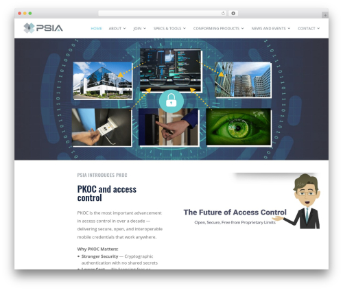 Divi WordPress theme - psialliance.org