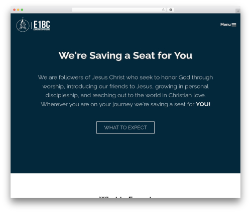 FBC Eldon theme WordPress - fbceldon.net